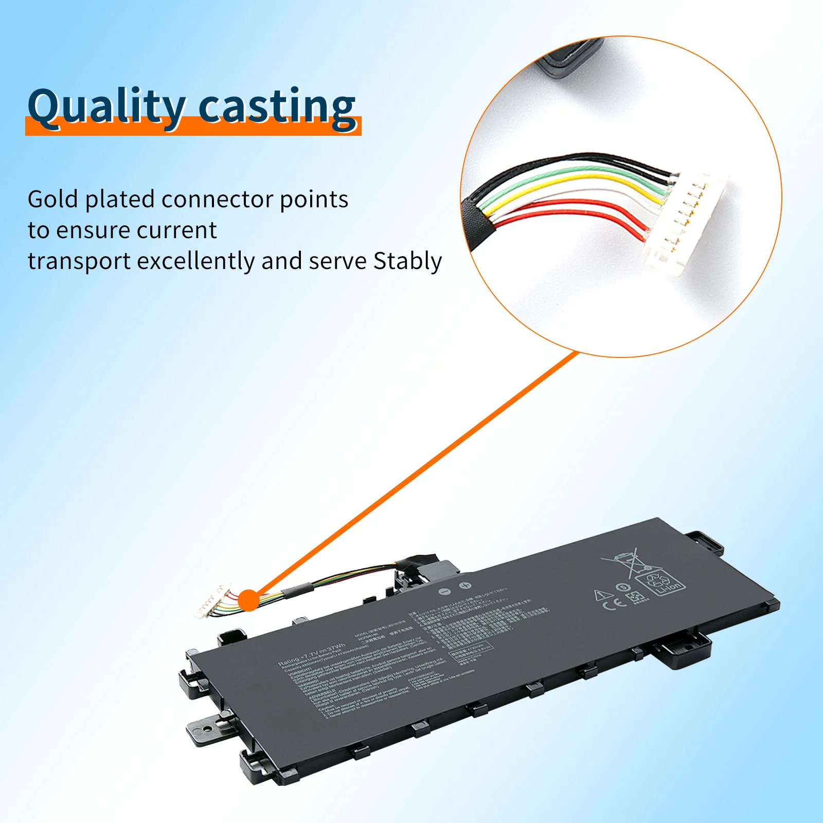 BVBH 32WH B21N1818 Batterie D'ordinateur Portable Pour ASUS VivoPle17 X712 X712FA X712FB B21N1818-2 C21N1818 B21N1818-3 B21N1818-1