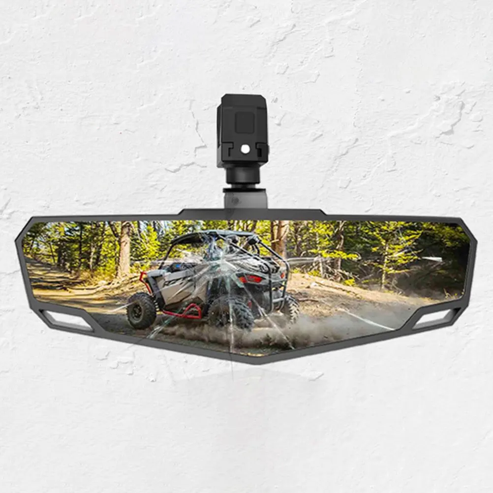

ATV Rearview Mirror Wide Angle Adjustable Mirrors UTV ATV Accessories Vehicle Side Mirrors Auto Parts
