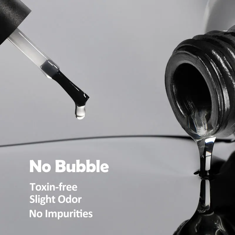 جل أساسي غير لامع يدوم طويلاً ، بدون مسح ، معطف علوي لصالون الأظافر ، تصميم فني للأظافر ذاتي الصنع ، مجموعة تجميل الأظافر ، نقع ، تعمل بالأشعة فوق البنفسجية ، 7: #6