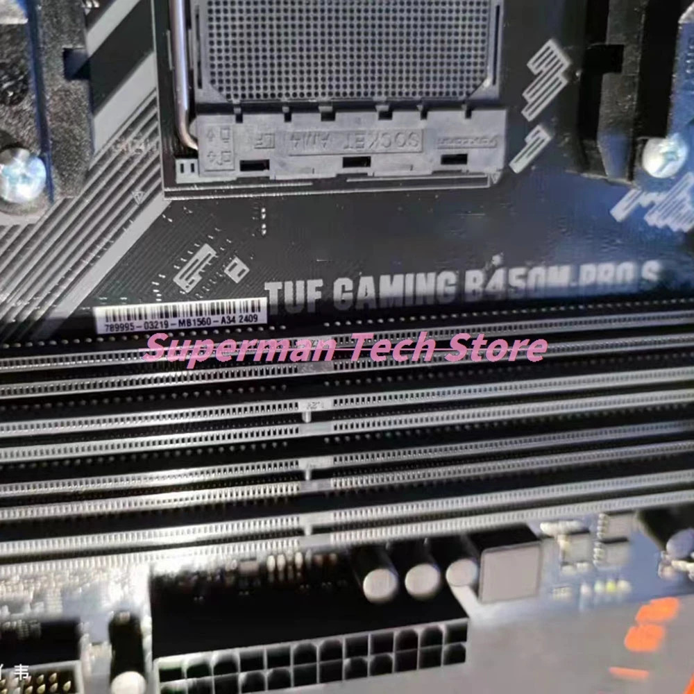 TUF GAMING B450M-PRO S Desktop Motherboard For ASUS AM4 Supprt R7 3700 5800x view 3
