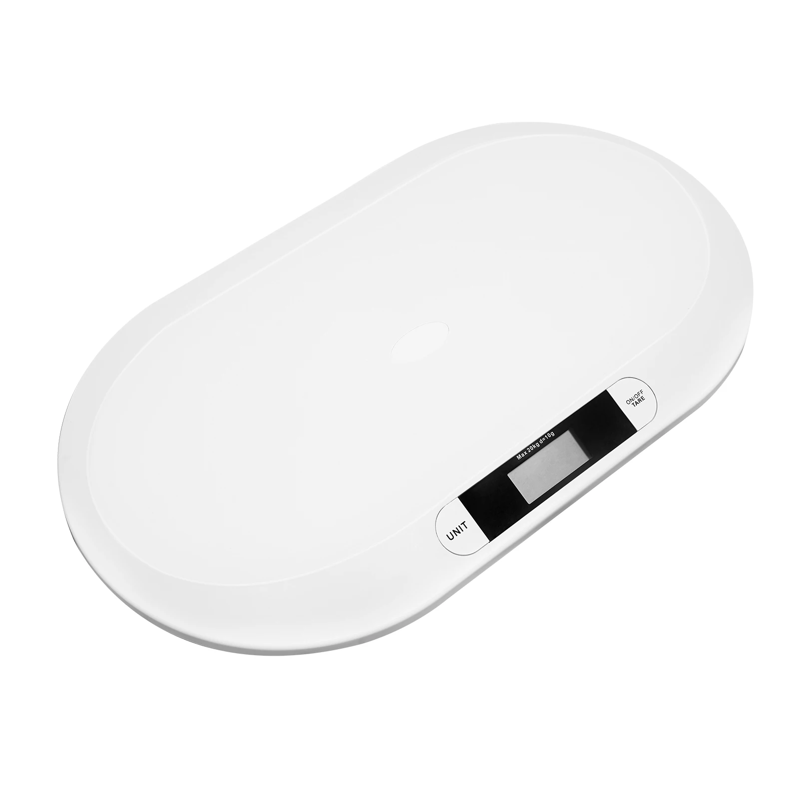 Balance électronique de précision pour nourrissons 10g, pèse-bébé numérique 20kg, balance de pesée multi-unités pour animaux de compagnie, détecteur de poids corporel pour nouveau-nés domestiques, appareil de pesée portable pour petits animaux