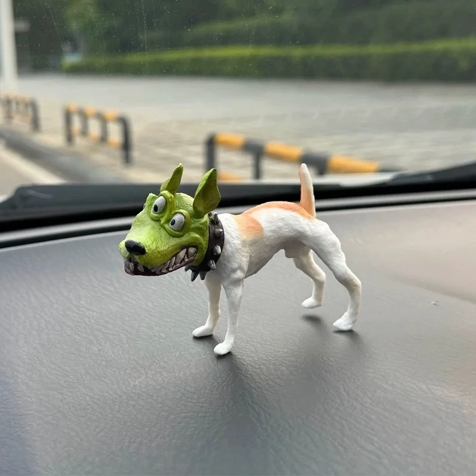 Figura de Anime La Máscara, Figura de Perro Divertida y Linda, Decoración de Escritorio, Estatua de PVC, Modelo de Anime, Juguete Coleccionable, Regalo