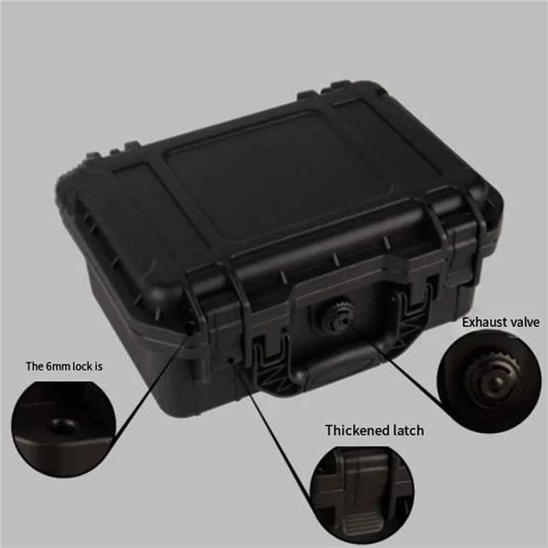 AT21-2X Toolbox Safety Protector Box Organizer Hardware Storage Tool Case Impact Resistant Equipment Instrument Box