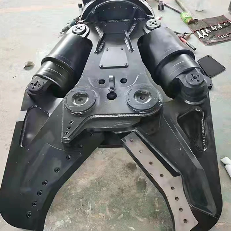 Synchronous Dual Cylinder Hydraulic Shear Cold Shearing Machine for Steel Beam Concrete Demolition Scrap Processing Customized