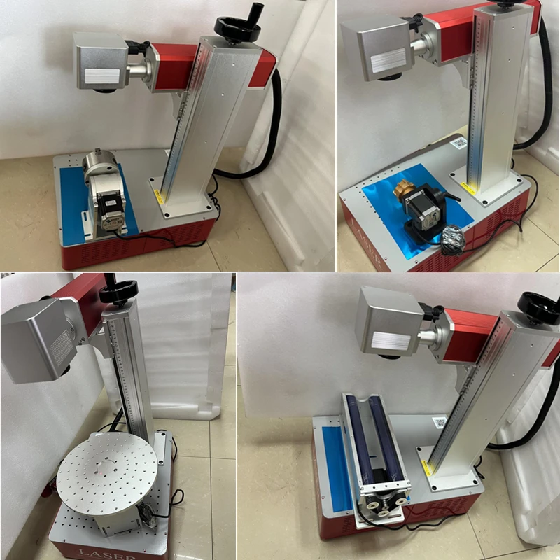 

2025 50W RAYCUS JPT MOPA Desktop Mini Fiber Marking Machine 30W Engraver 20W Nameplate Engraving Metal Carving
