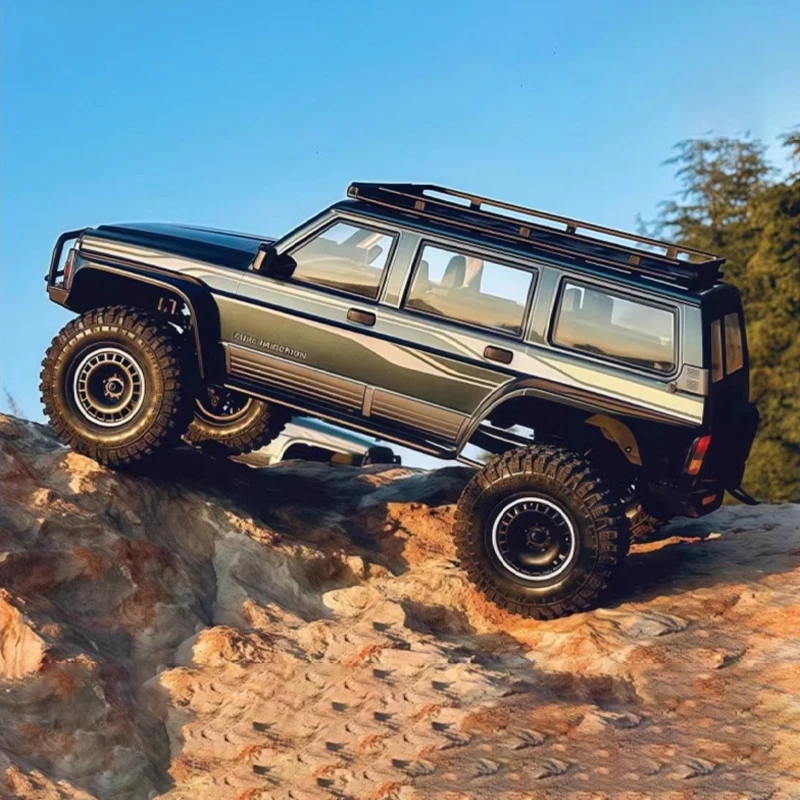 YK4107PRO 1/10 Simulation RC Fernbedienung Elektrischer Allradantrieb Doppelschwindigkeits-Differenzialsperre Klettern Off-Road-Modellauto