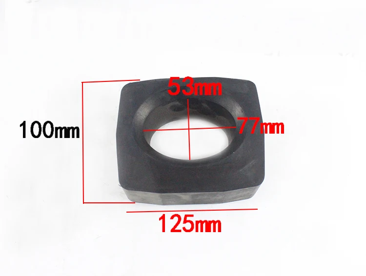 Forklift rear axle damping block steering axle block rubber block suitable for Hangcha 15R 15 Hangdian 15J 1.5 tons