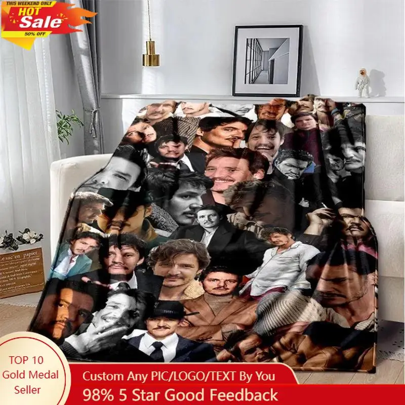 

Jose Pedro Balmaceda Pascal Mosaic Soft Plush Blanket,Flannel Blanket Throw Blanket for Living Room Bedroom Sofa Custom blankets