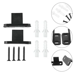 2pcs Barn Door Floor Guide Adjustable Stay Roller Plastic For Bottom Of Sliding Door Suspension Rail Bracket Wheel Hardware