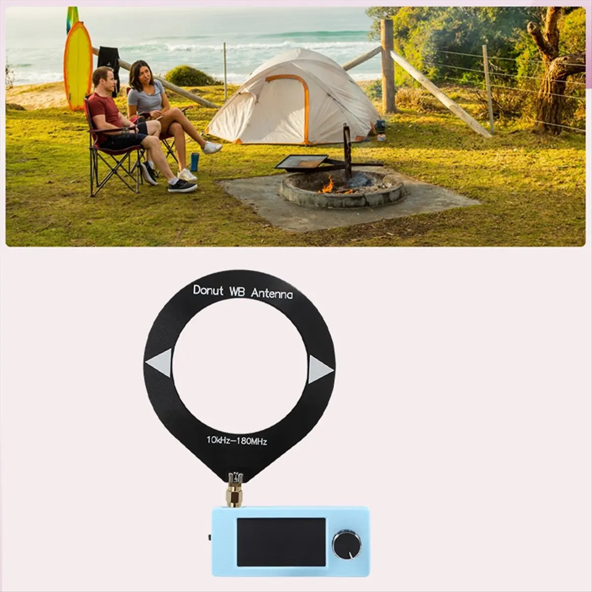 ~!Newest DTD354SI4732 Radio Receiver 10KHz-180MHz 1.9inch Display Shortwave Radio FM/AM/LSB/USB SI4732 Radio+Loop Antenna