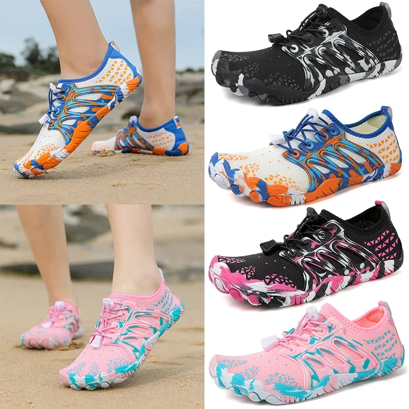 

36-46# Unisex Outdoor Aqua Shoes Couples Vacation Seaside Barefoot Swim Shoes Beach Volleyball Shoes Indoor Fitness Yoga