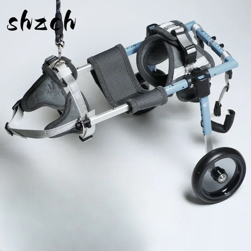 

Luxury Dog Wheelchair for Back Legs Hind Limb Paralysis Rehabilitation Wheelchair Walk Disabled Auxiliary Pet Hind Leg Bracket