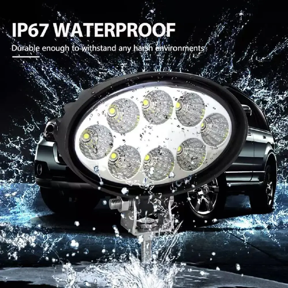 Traktor Oval LED Scheinwerfer Harvester Arbeit Licht Kopf Lampe für Offroad John Deere Sprayer Kubota Toyota Farm Equipment Seeder – Detail 4