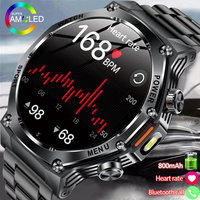 New For XIAOMI Huawei 800mAh Battery Smart Watch Men Bluetooth Call One Click Connection Men's Watches Waterproof  Smart Watches