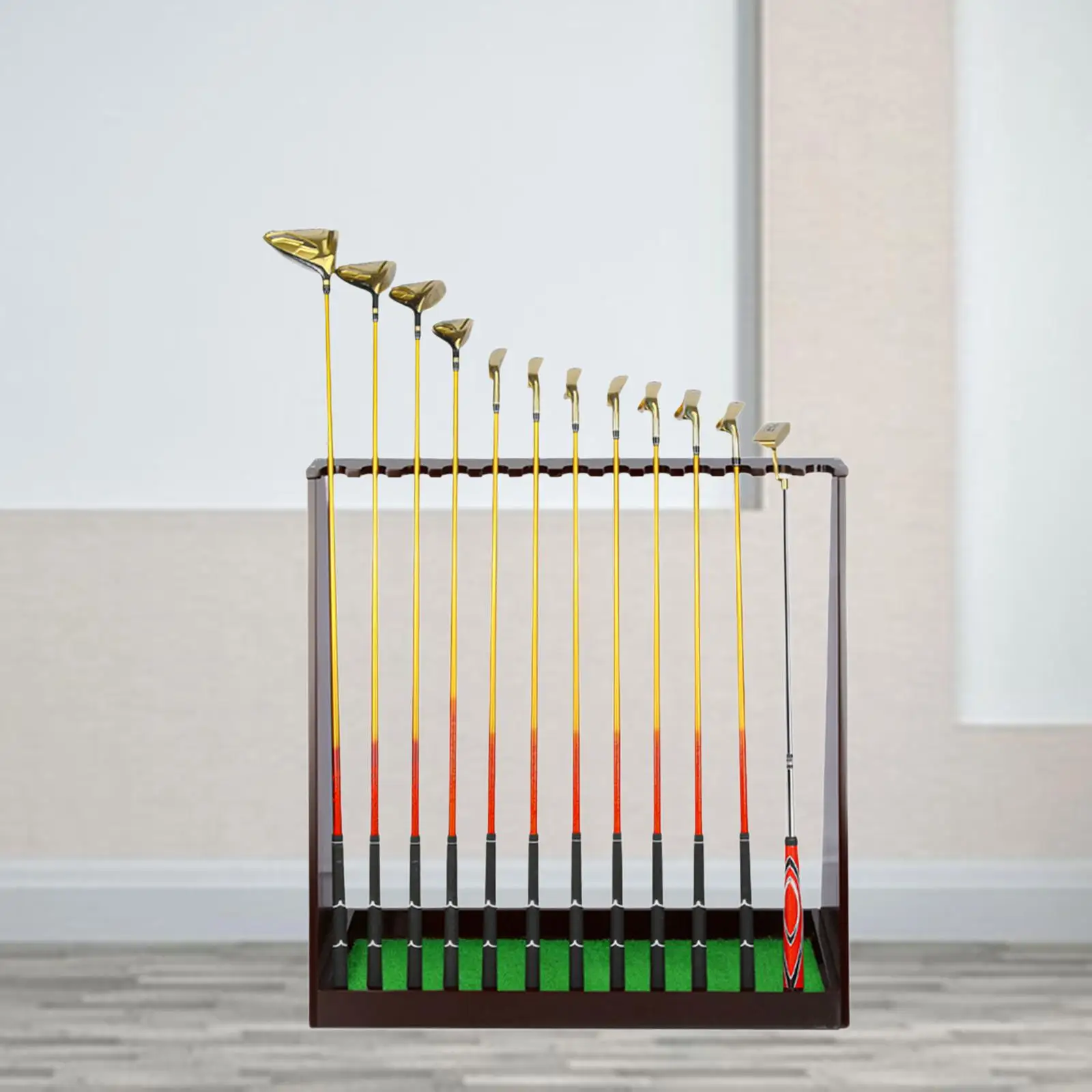 

Golf Club Storage Holder for 13 Club Golf Club Rack for Indoor Sports Office