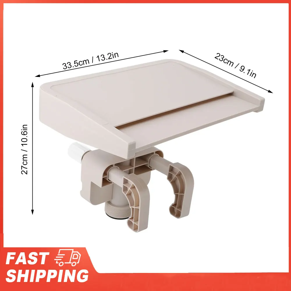 Cascada relajante en cascada, fuente de piscina sobre el suelo, accesorio para entrada de derrames, PVC desmontable para cascada de piscina Bestway