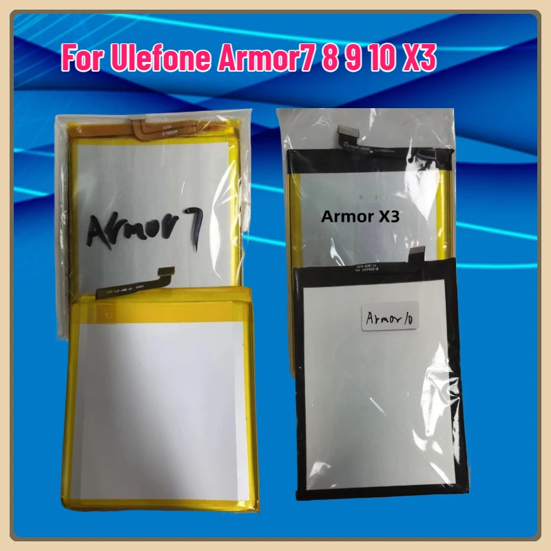 

Replacement Battery for Ulefone Armor7 8 9 10 X3 Mobile Phone Battery