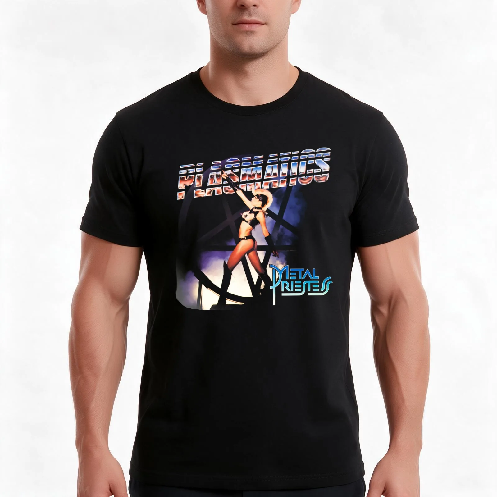 The plasmatics , Butcher baby wendy o william T-Shirt, Summer Casual Cotton Tee, Oversized Streetwear Tops, Unisex Men Women