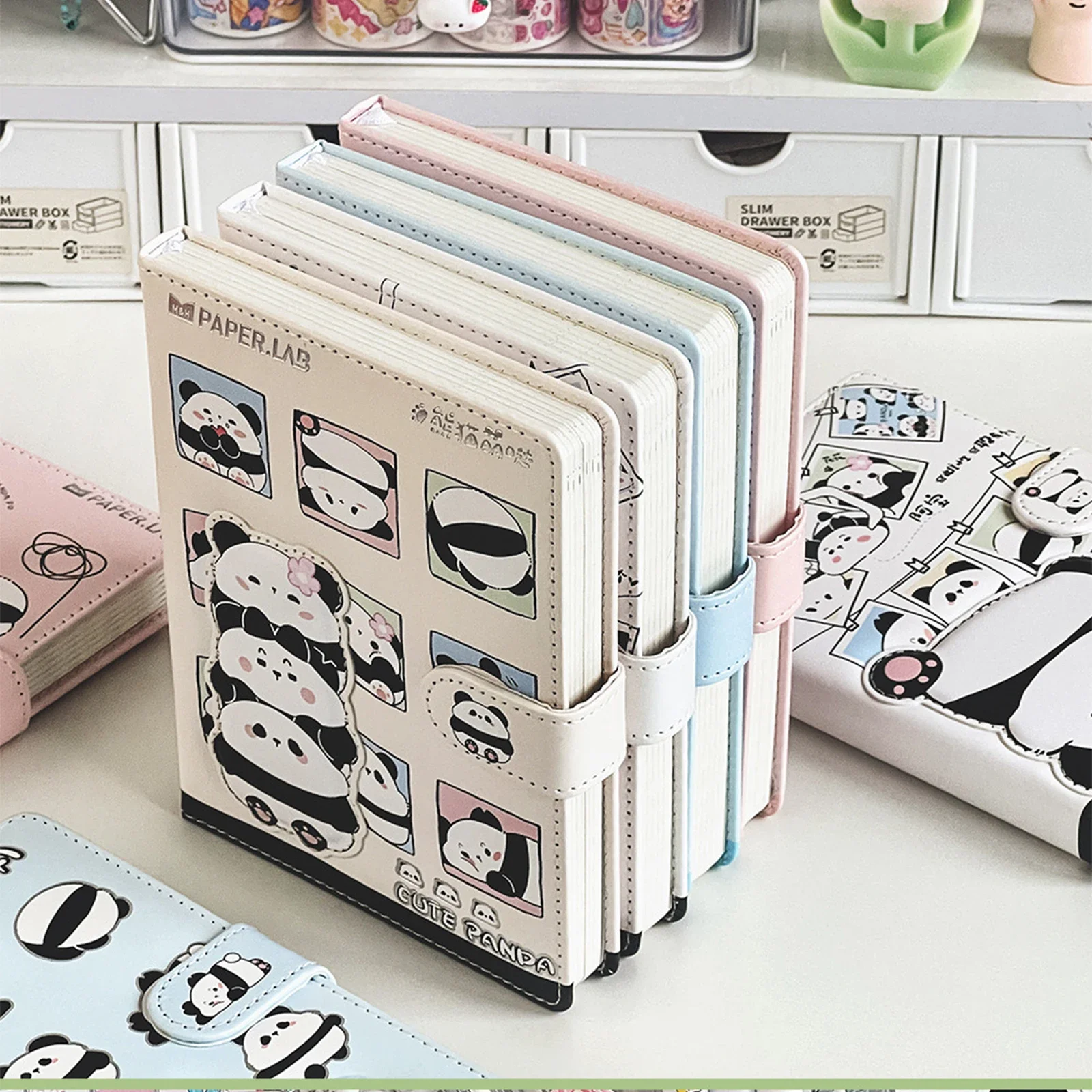 Cute Organizer Diary Notebook Panda Notepad Agenda Weekly Planner Calendar Journal Stationery school office supplies Xmas gifts