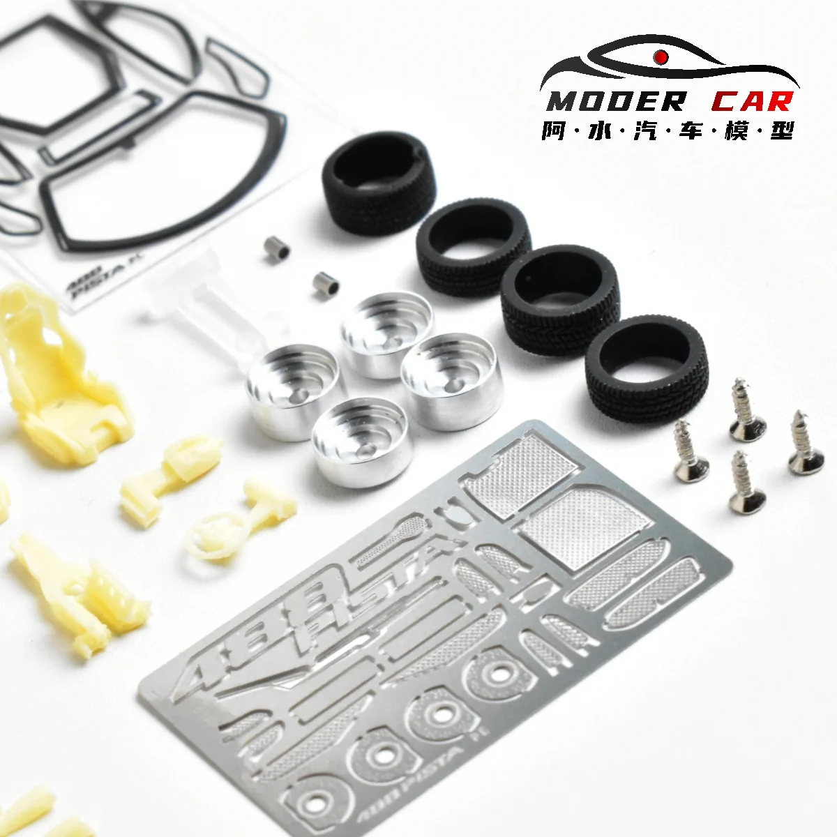 costruire unità 1:64 Collezione 488 Assemblare auto modello pressofuso in resina Giftable fatta a mano