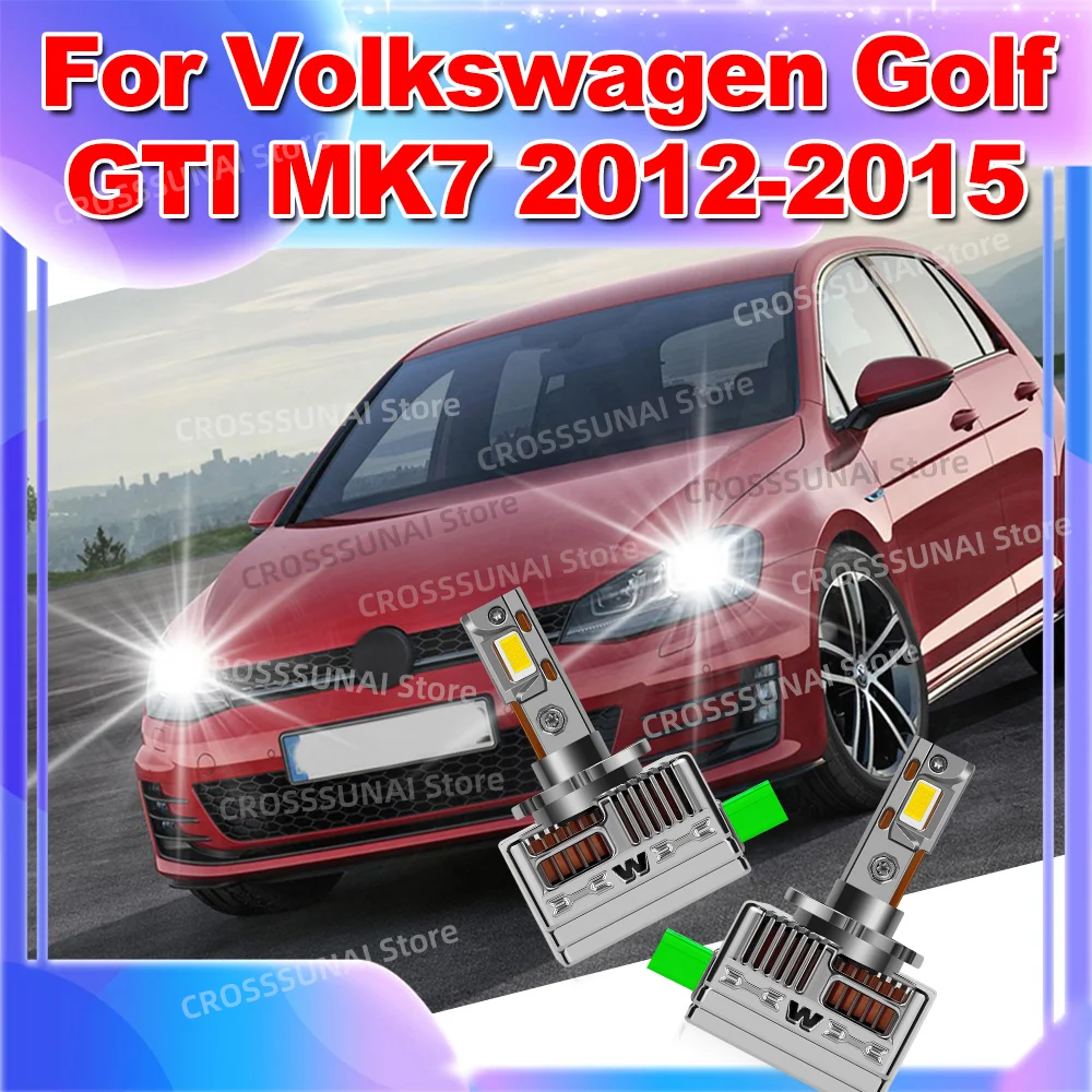 

Led Headlight Bulbs 12V Canbus Car Lamp 50000LM for Volkswagen Golf GTI MK7 2012 2013 2014 2015