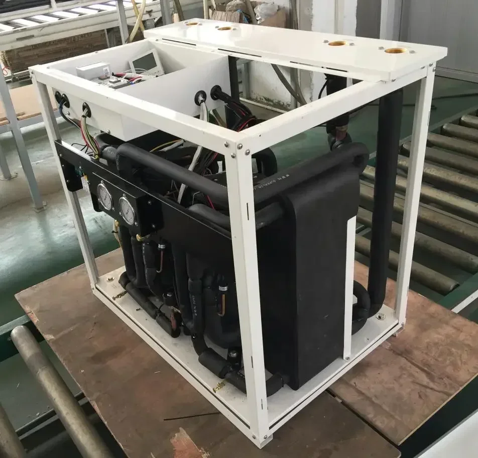 حار بيع 18kw مضخة الحرارة الحرارية الأرض إلى مضخة حرارة المياه (التدفئة + التبريد + الماء الساخن الصحي) #3