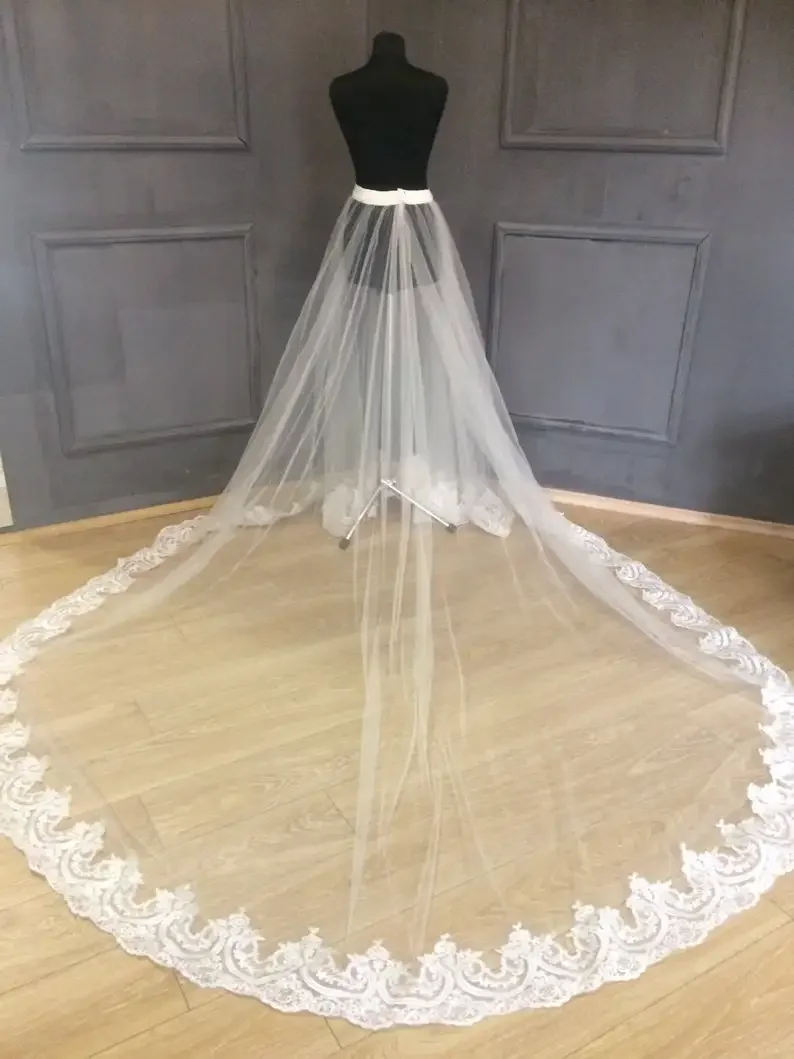 Hochzeit rock, spitze rock mit zug, abnehmbare rock, Tüll über rock, abnehmbare zug für hochzeit kleid, maxi spitze rock