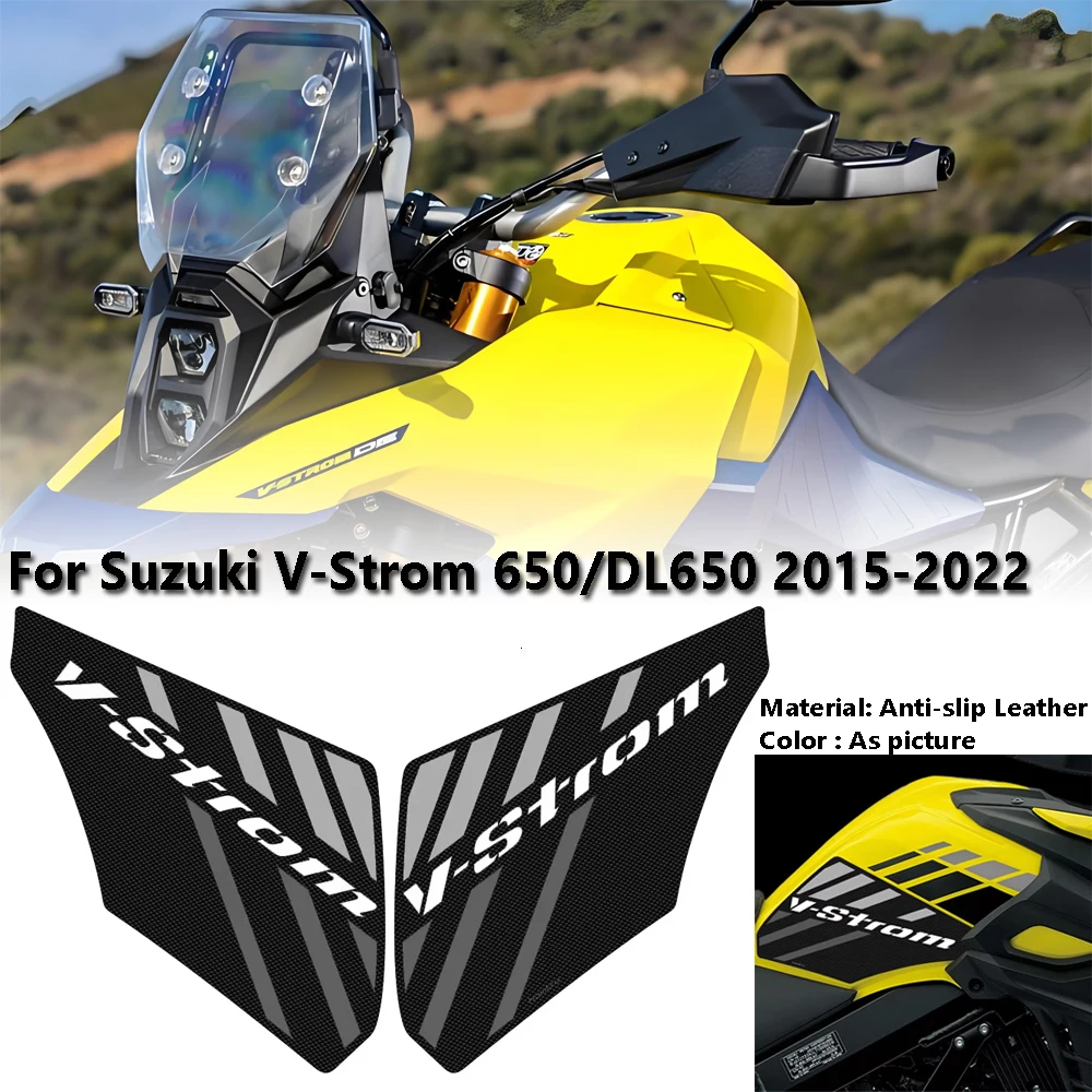 

for Suzuki V-Strom 650 DL250 2015-2022 fuel tank sticker Motorcycle Side Tank Anti slip side sticker