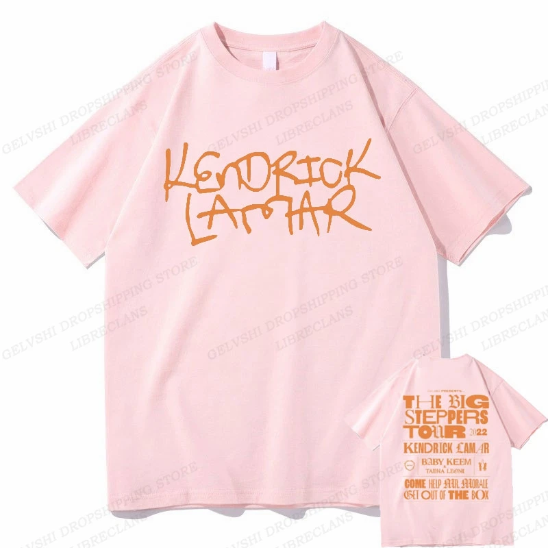 Camiseta de rapero Kendrick Lamar para hombre, Camiseta de algodón, camisetas de Hip Hop para niños, camisetas de verano para mujer, Camisetas para