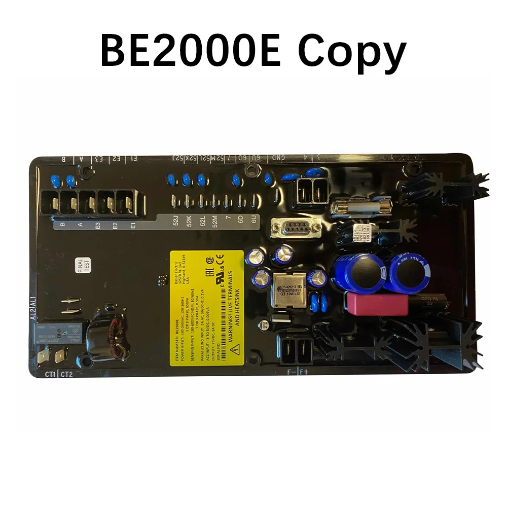 BE2000E Basler Copy Automatic Voltage Regulator Electronic Spare Parts Good Quality AVR Electronics for Diesel Generator Replace