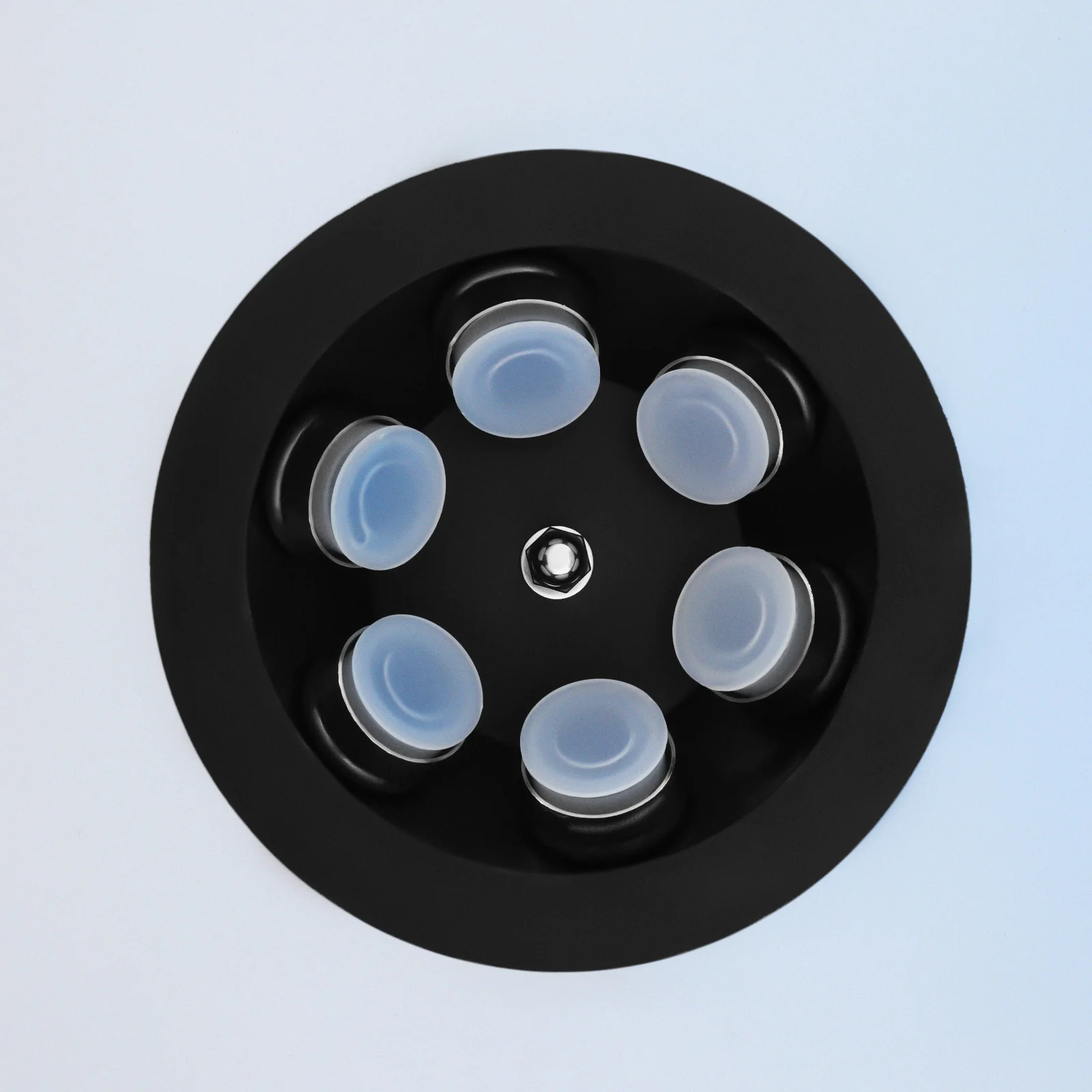 卓上電動遠心分離機、容量650ml、最大4000r/minまで速度調整可能、医療および研究用に安定