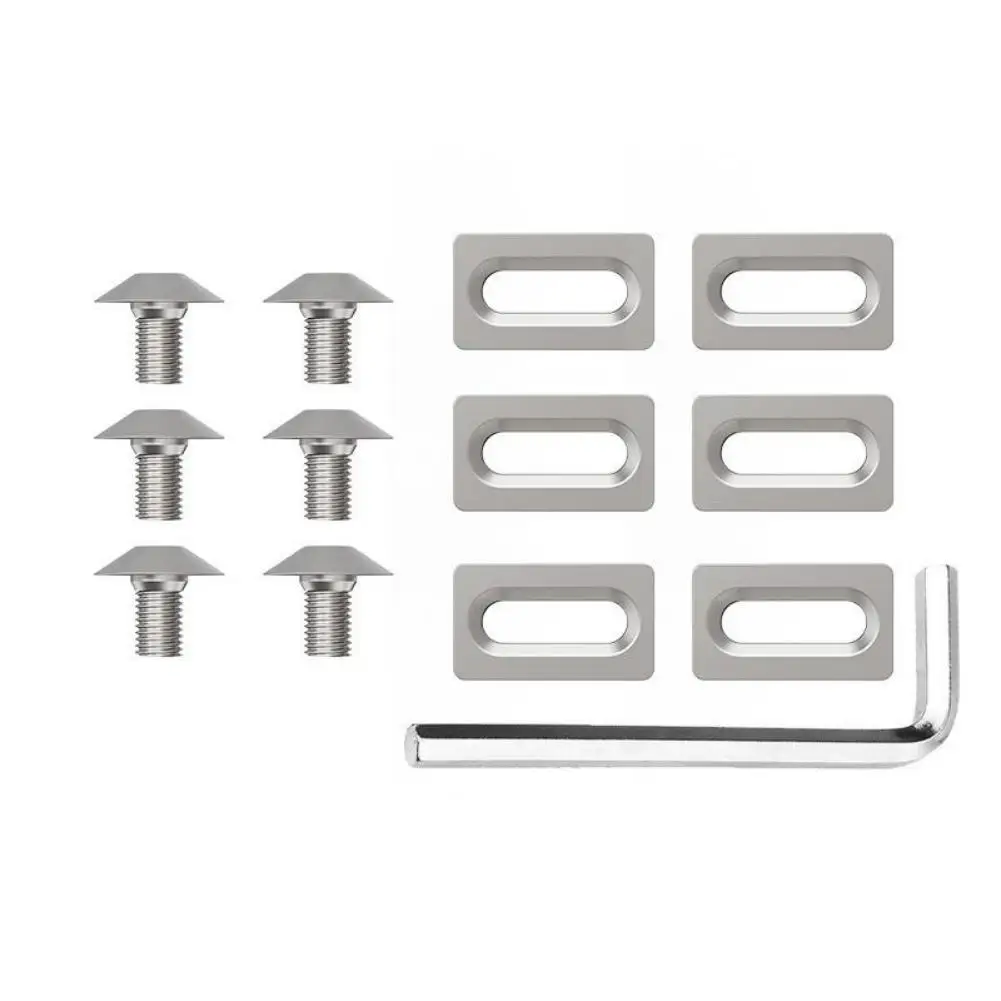 AliExpress SPORTARC 1 Set Road Bike Cleat Screw Stainless Steel Locking Plate Screw Washers M5 Bolts And Washers For KEO For SPD Pedal Accessories