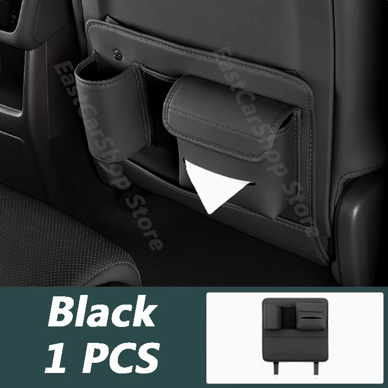 For LEADING IDEAL LiXiang L6 L7 L8 L9 2023 2024 Car Seat Anti-kick Storage Bag Rear Storage Pocket Protective Accessories