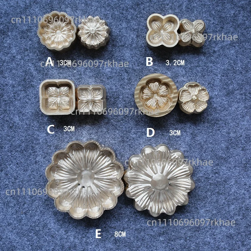 Fabric Flower Making copper molds, brass flower moulds for fabric flower making