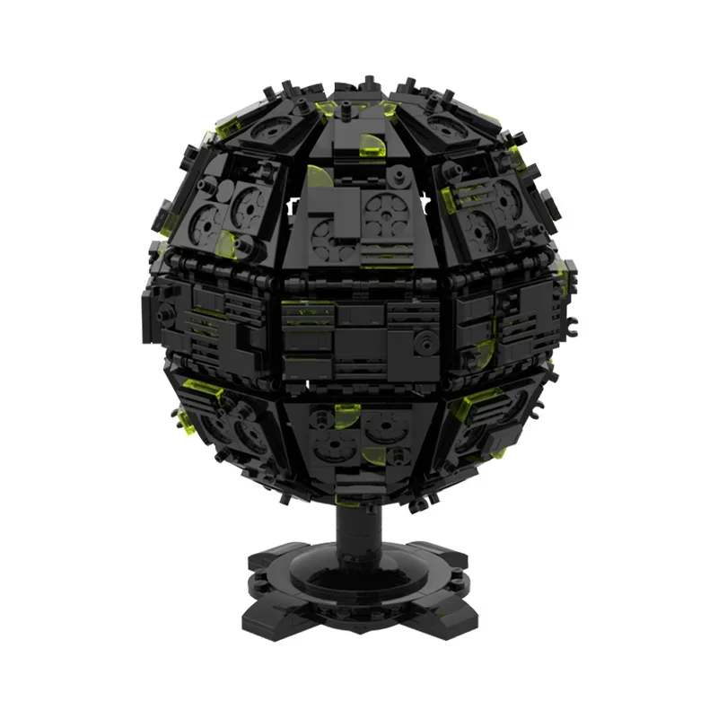 842PCS Moc Borg Sphere Space Series DIY Building Bricks Educational Construction Toy Kids Gift Enhance Creativity Skill