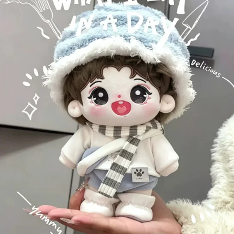 Only Doll Clothesfor 10cm And 20cm Cotton Dolls Starfish Body Baby Clothes Cute Winter Outfit Change New Style For Dolls