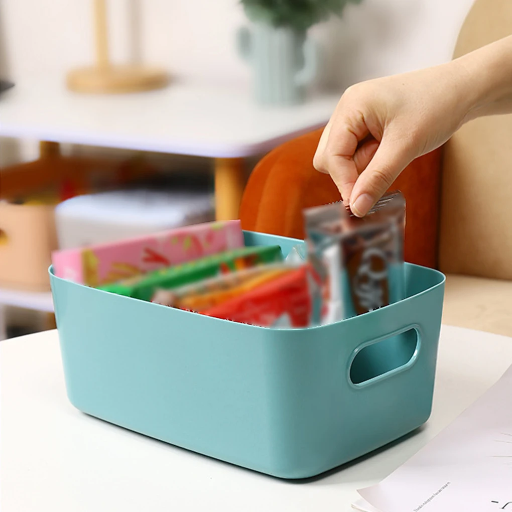 Plastic Storage Box- Essential Part Of Storage Space Rectangular Storage Box Desktop Storage Box Storage Lockers