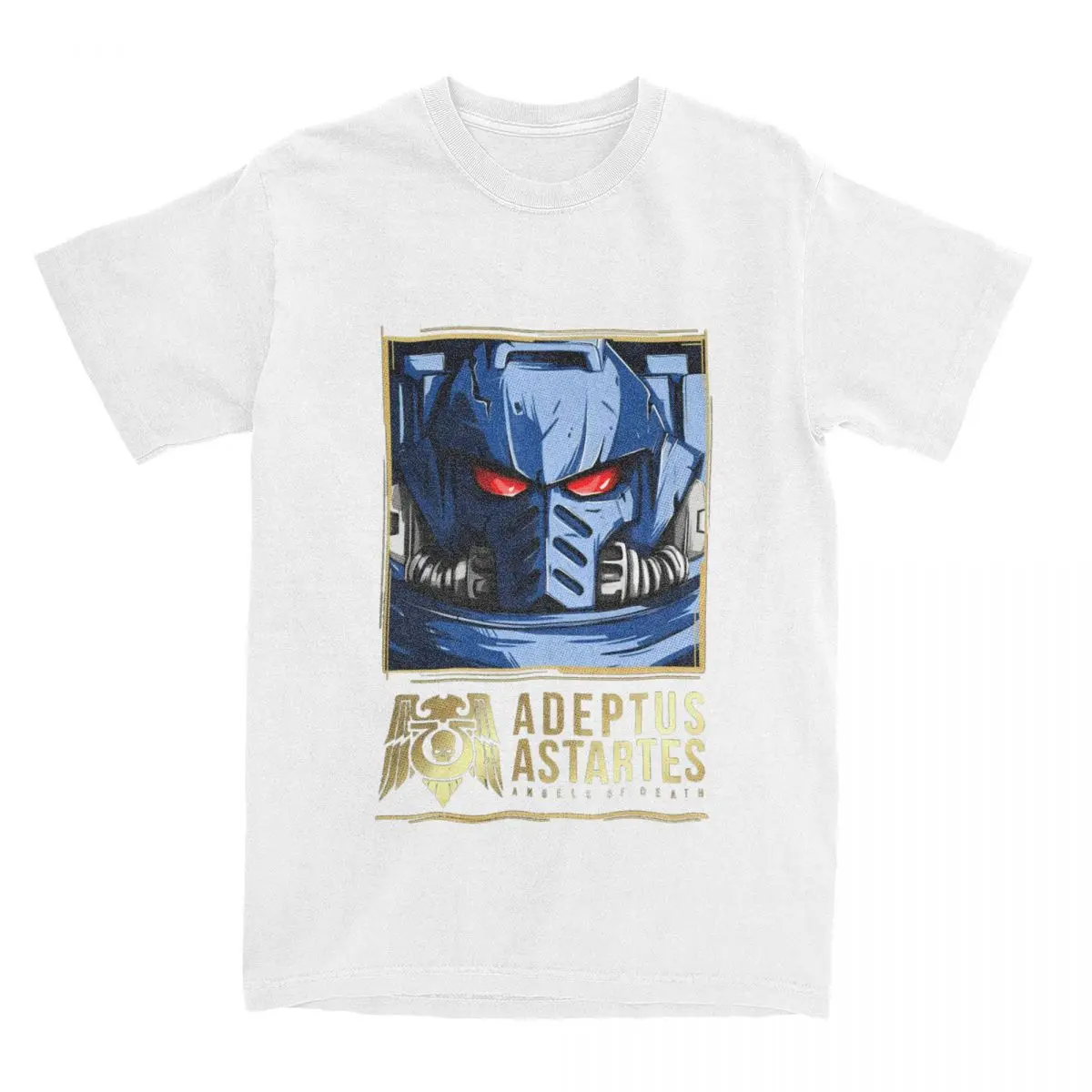 Men Women's Adeptus Astartes T Shirt W-Warhammer 40k 100% Cotton Clothing Vintage Short Sleeve Crew Neck Tees Gift Idea T-Shirts