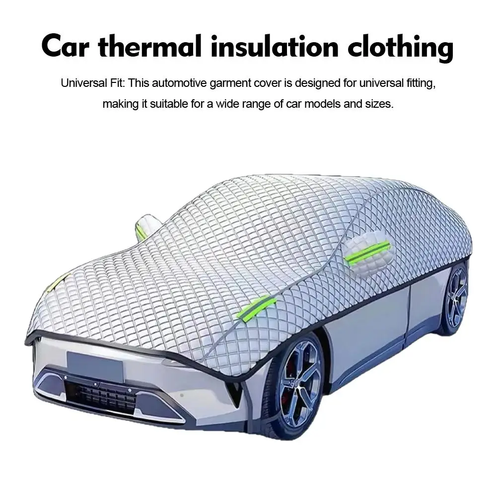 

Car Heat Insulation Cover Universal Anti Freeze Protection Thermal Insulation Sun protection UV Car Clothes Summer Winter Suppli