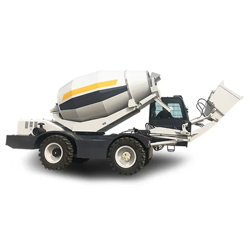 Professional 5 Cubic Meter Self-loading Concrete Mixer Truck