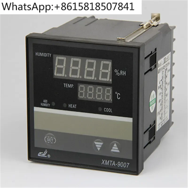Instrumento Inteligente de Control de Temperatura y Humedad XMT-9007-8, PT100 + Polímero ACEF, Doble PT100