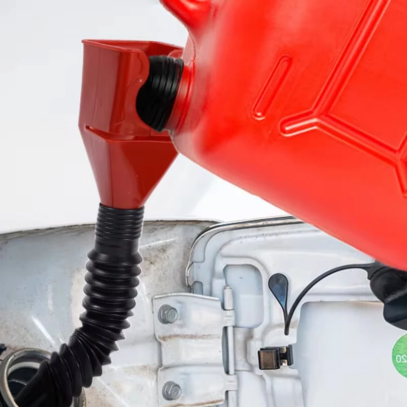 Imbuto per rifornimento di carburante per Auto strumento per imbuto per olio motore pieghevole a benzina imbuto in plastica strumento per il rifornimento di moto per Auto accessori per Auto