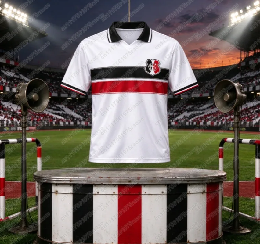 26-27 Santa Cruz Unisex Polo Collar Football Jersey Mesh Breathable 3D Print T-Shirt Men Summer Sport Quick Drying Jersey Tops