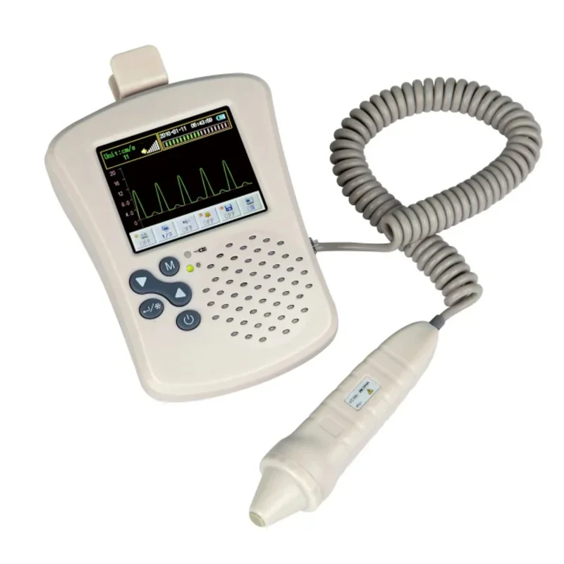 Good Quality Portable B/Color Display Veterinary Animal Vascular Doppler Blood Pressure System