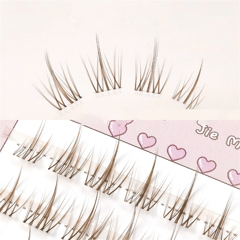 Fashion Sunflower False Eyelashes Natural Simulation Fairy Cos Mink Eyelashes Extension Diy Makeup Individual Segmented Eye