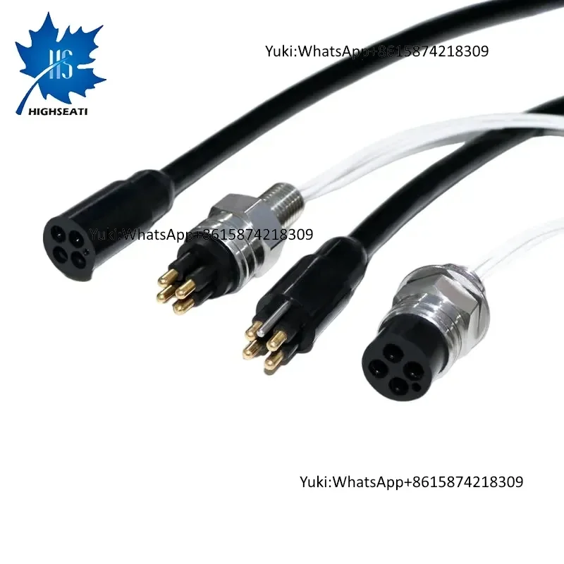 High Frequency Micro IP68 Connector for Deep Sea Imaging