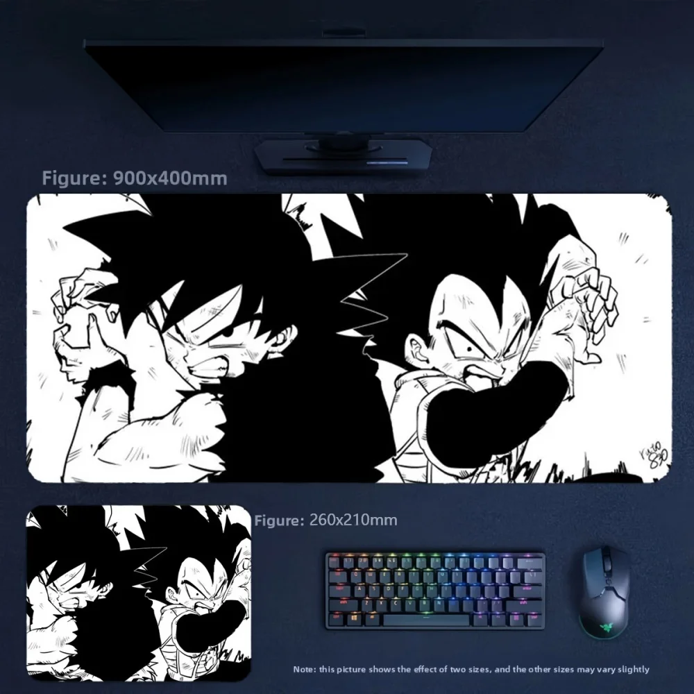 Precision Edge Locking Oversize Leather Computer Table Mat Animation Dragon Ball Leather Mouse Pad Wrist Wrist Writing Table Mat