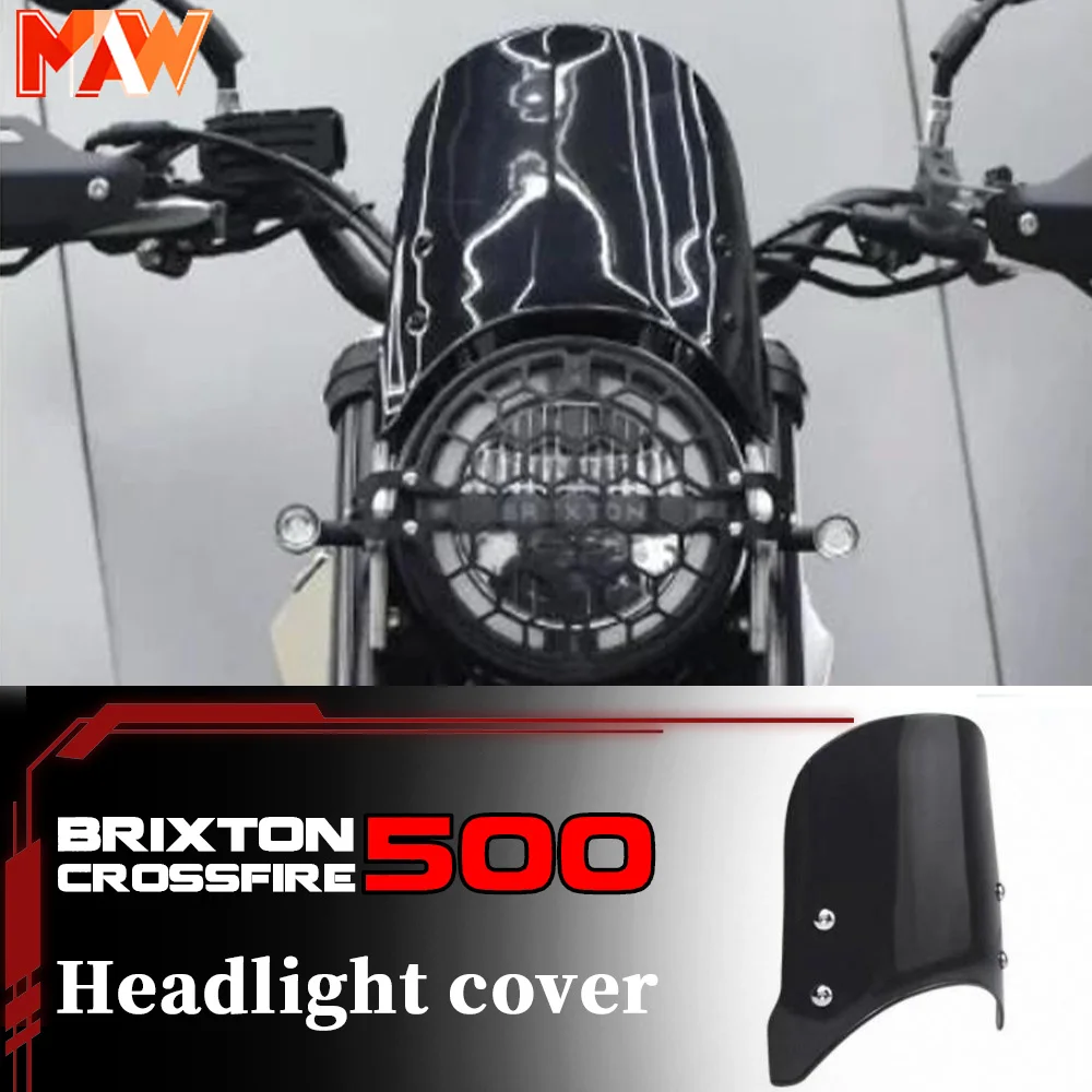 

FOR BRIXTON CROSSFIRE 500 GK500Headlight Cover Off-road Transparent Windshield Component BRIXTON CROSSFIRE 500 Brixton Crossfire
