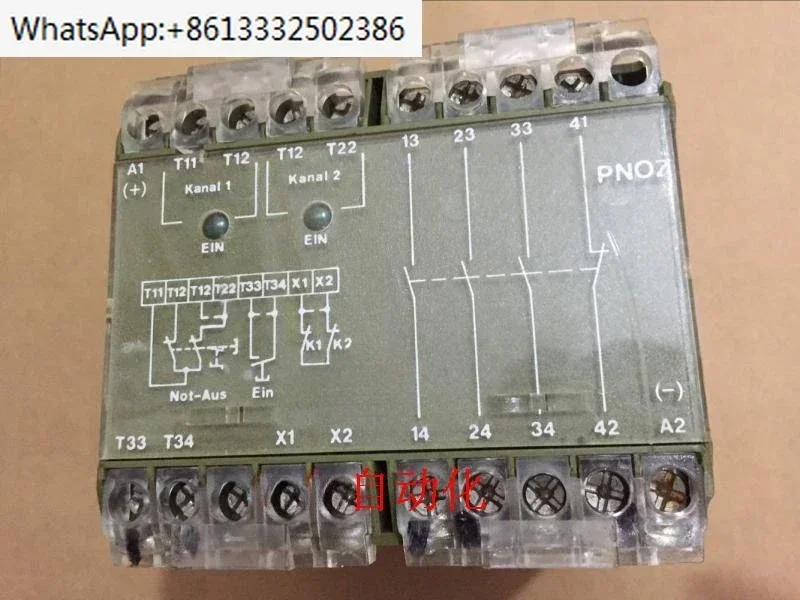 

Safety relay PNOZ1 3S 10 24VDC 475695 474695