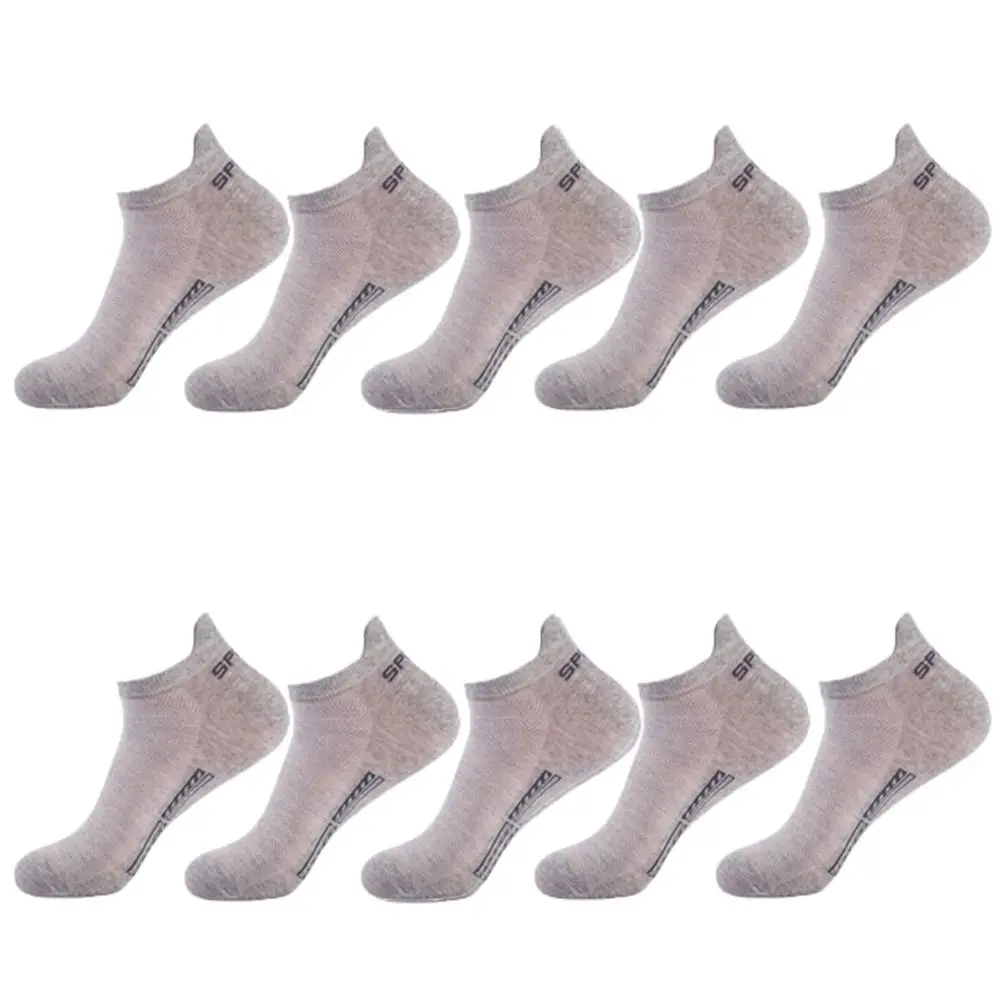 

10Pairs/Lot Athletic Summer Fashion Breathable Thin Cotton Mesh Low-Cut Socks Men Socks Ankle Socks Sport Socks